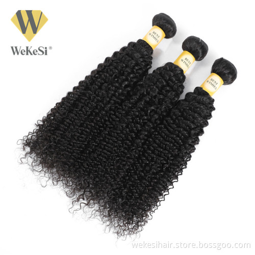 Wholesale Bundles Virgin 10A Grade Brazilian Cuticle Aligned Hair 100% Human Hair Weaving Kinky Curly Hair Extension